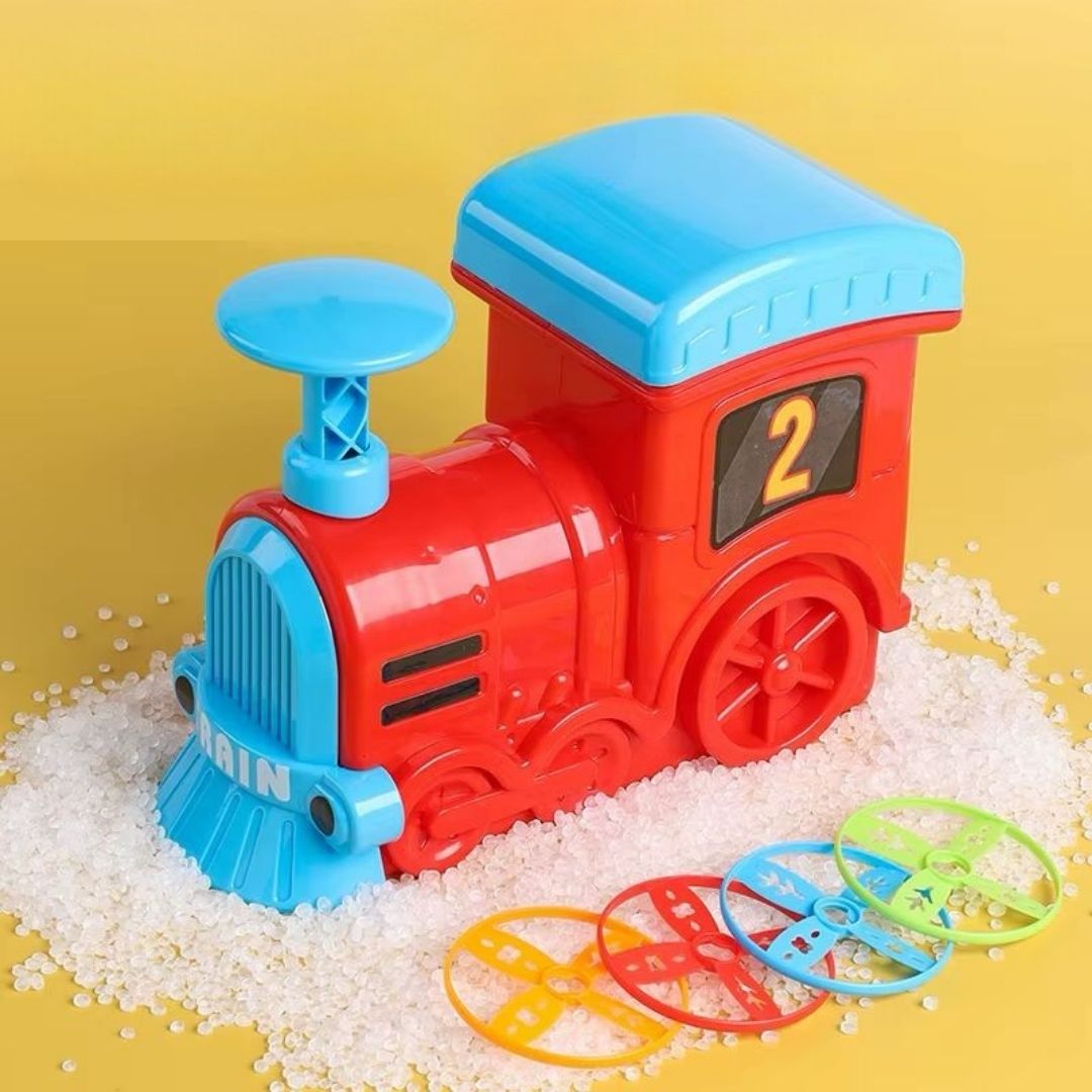 Tren Lanza Disco – Juguete Interactivo para Niños