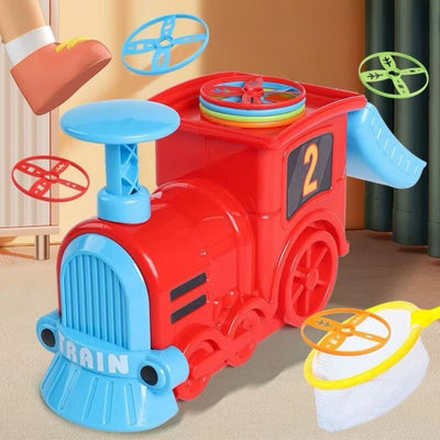 Tren Lanza Disco – Juguete Interactivo para Niños