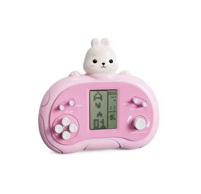 Consola Portátil Retro Tipo Tetris – Diseño Animalitos