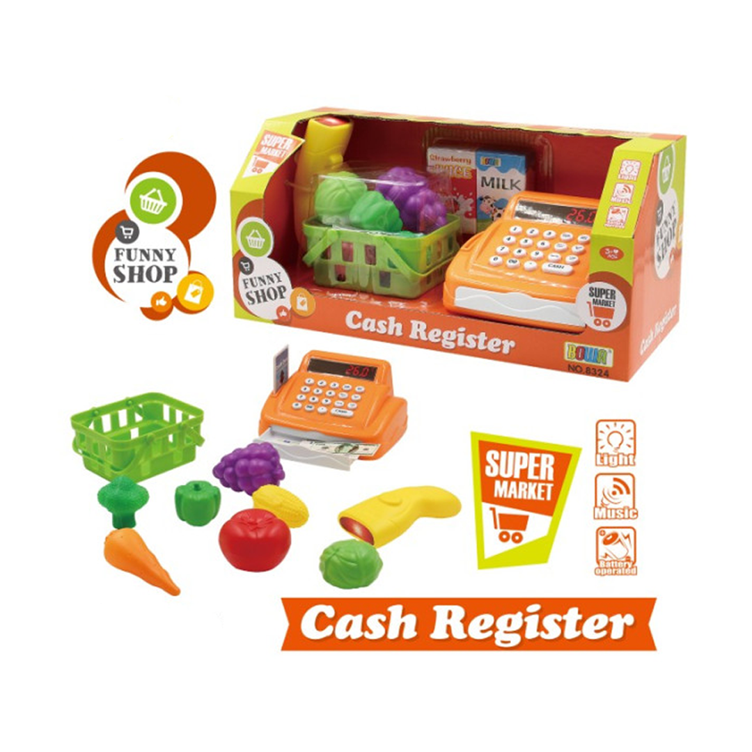 Caja registradora infantil con accesorios incluidos