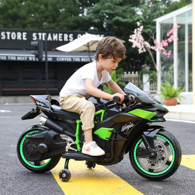 Moto Ninja Eléctrica para Niños