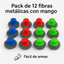 Pack 12 Virutilla Ollas Gruesa Con Mango Virutilla Gruesa 12