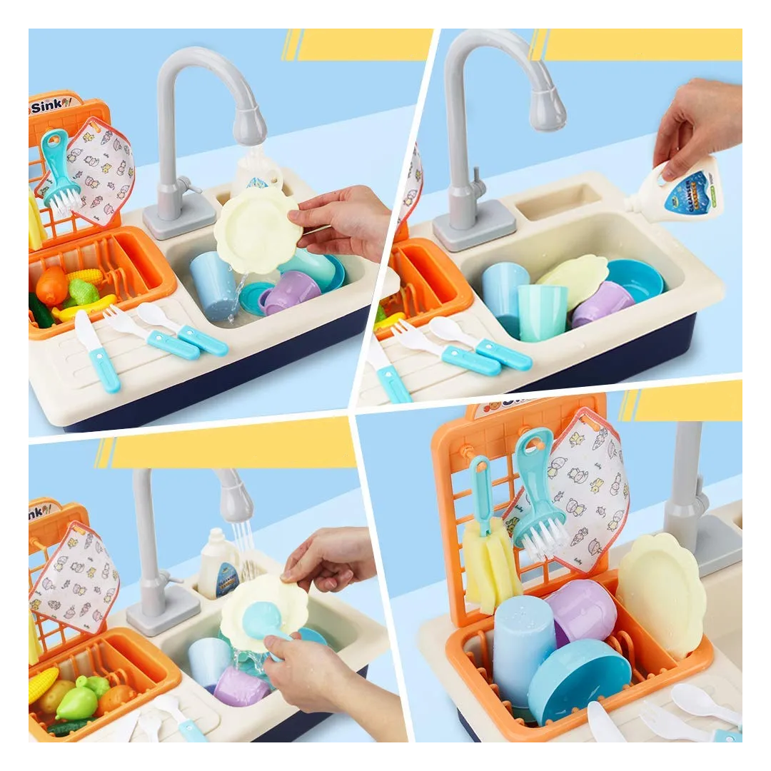 Fregadero Cocina Juguete Kitchen Niñas Con Agua Corriente