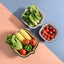 Pack 3 Coladores Con Bowl Para Verduras