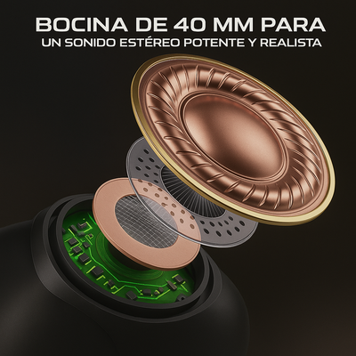 Audífonos Gamer Onikuma K19 Negro Con Luz Rgb Led Alta Calidad