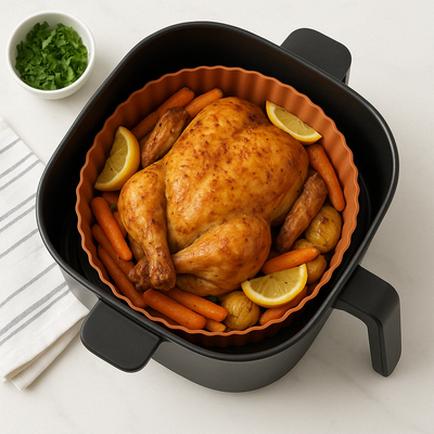 Molde De Silicona Bandeja Para Freidora De Air Fryer