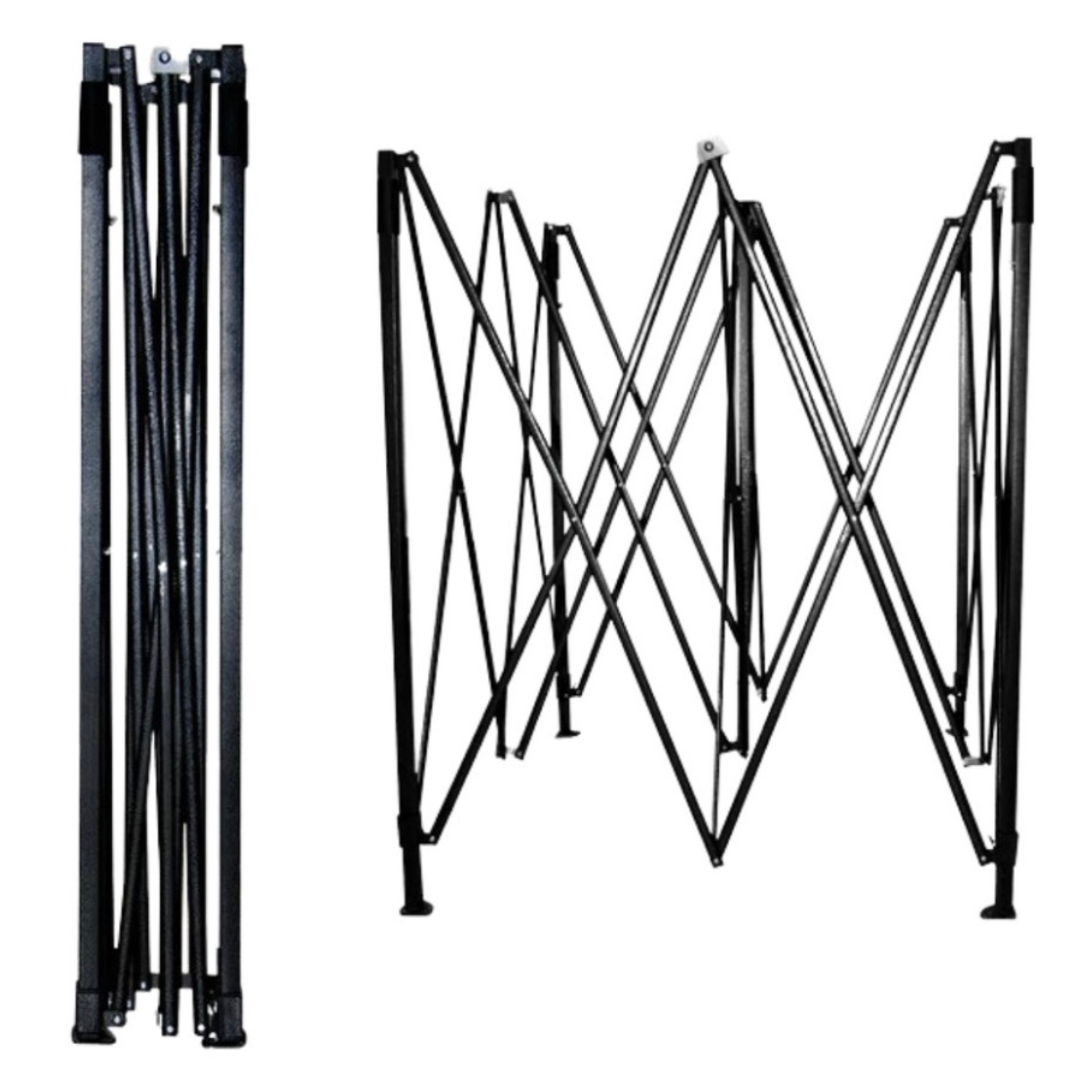 Toldo Plegable 3 X 3 Metros Impermeable Color Azul Terraza