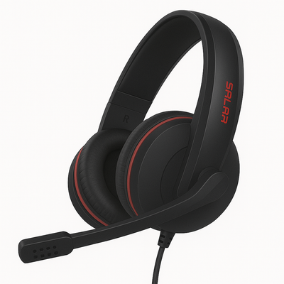 Audifonos Gamer A500 Con Microfono Estereo Y Luz Led