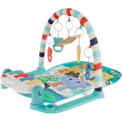 Gimnasio para Bebé Didáctico con Piano Musical – Tapete de Juegos Interactivo