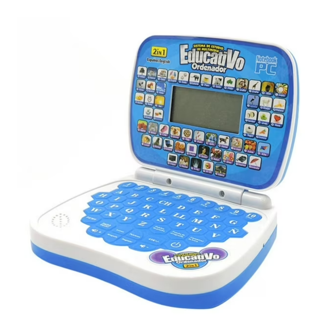 Computadora Educativa Infantil Bilingüe Español/Inglés