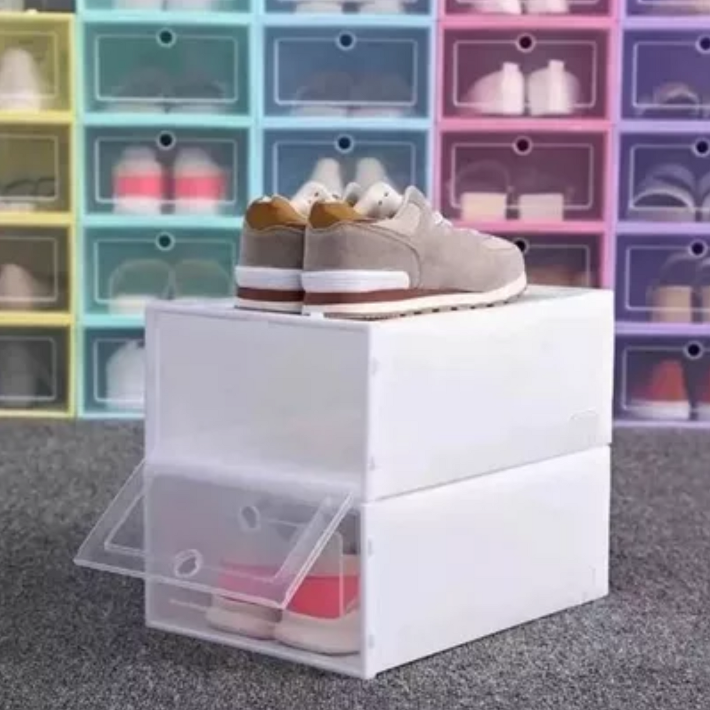 6 Caja Zapatos Zapatero Organizador