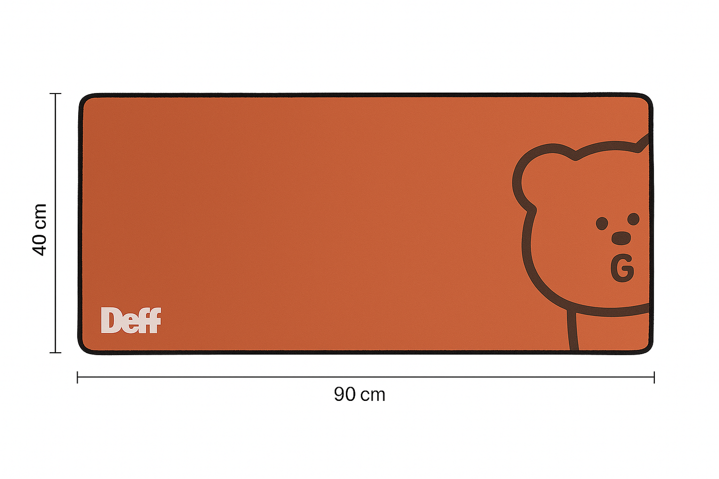 Mousepad Gamer Deff 90Cm X 40Cm