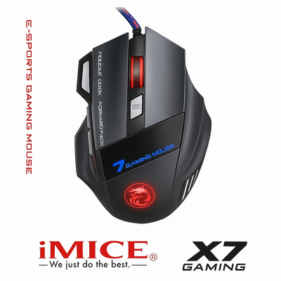 Mouse Gamer X7 Imice Usb 3200dpi