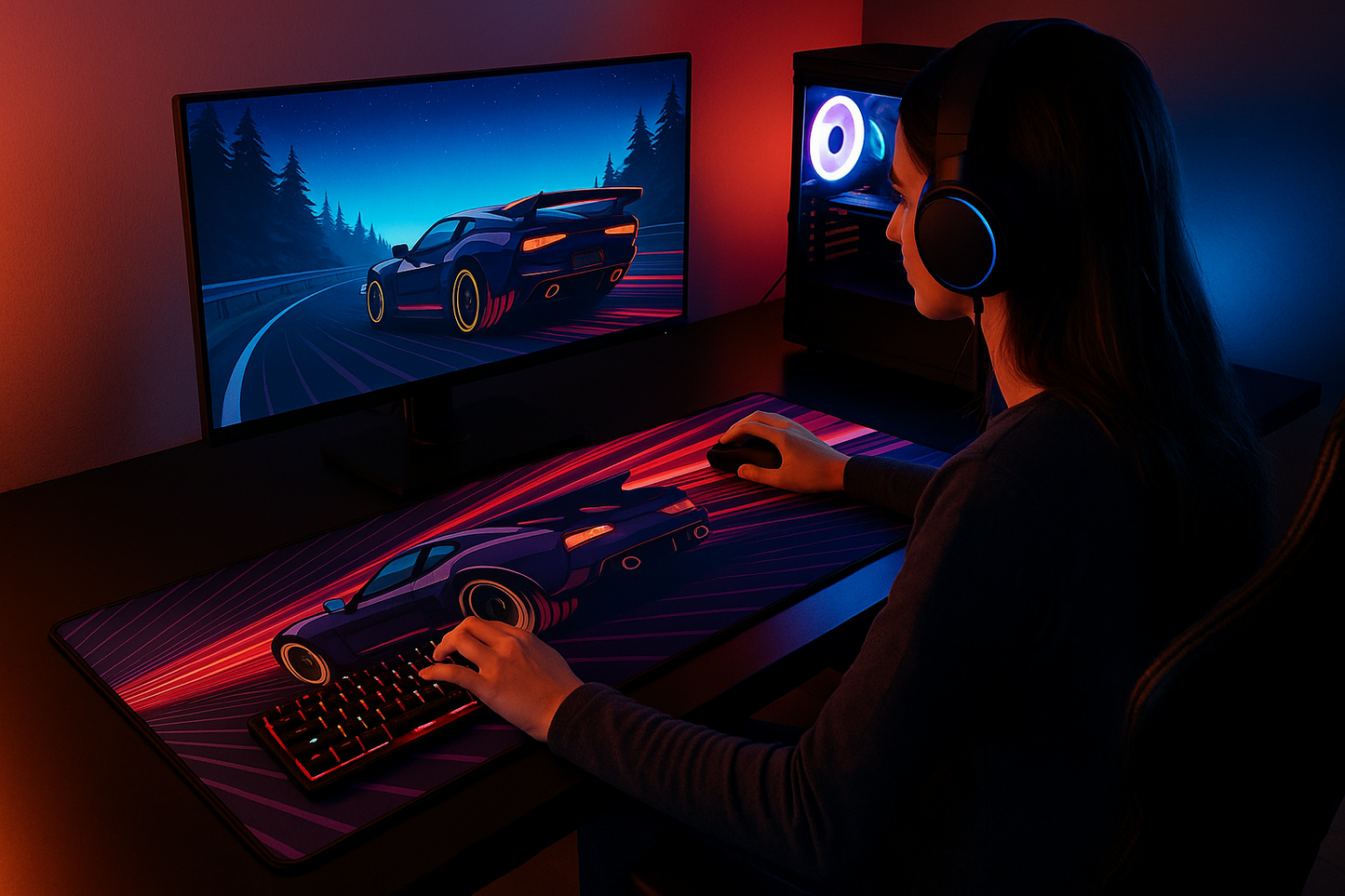 Mousepad Gamer Deff 90Cm X 40Cm