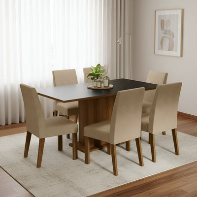 Comedor Suecia Fiore 6S