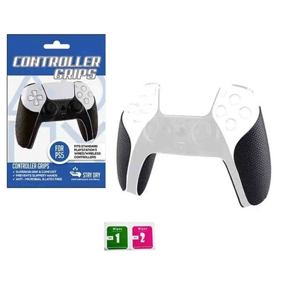 Grips Ps5 Silicona Adhesivo Negro