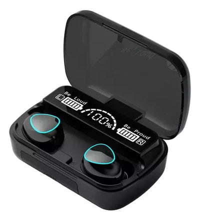 Audifono Bluetooth Tws Bw-m Color Negro Recargable