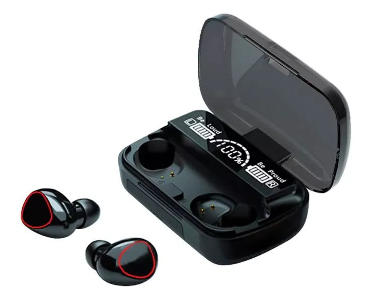 Audifono Bluetooth Tws Bw-m Color Negro Recargable