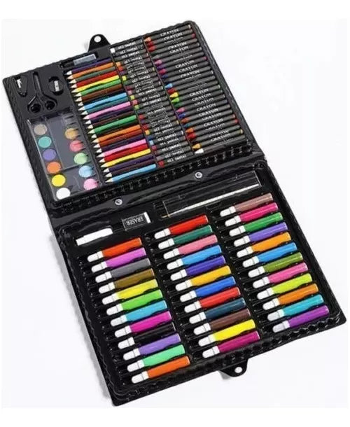 Set De Arte Maleta 150 Piezas Lápices Para Colorear