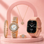 Set de Reloj Mujer Accesorios Elegantes