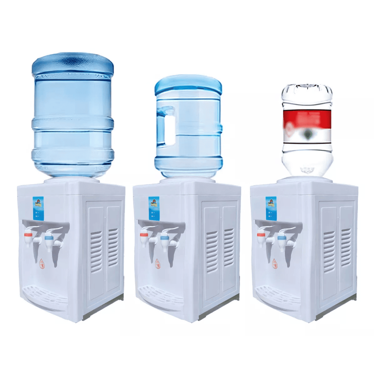 Dispensador Agua Fría Y Caliente Sobremesa Escritorio Oficin Color Blanco