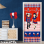 Funda para Puerta Fiestas Patrias – Decoración con Diseño Tradicional