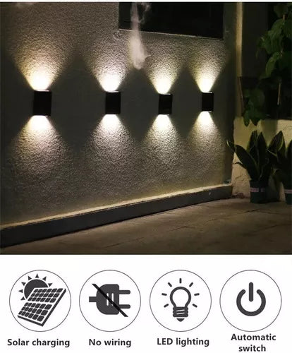 Foco Aplique Exterior Led Focos De Pared Lamparas