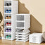 Organizador de Zapatos Apilable 6 Cajas con Ventana