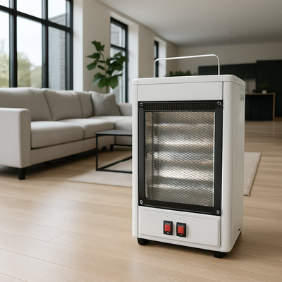 Calefactor de Cuarzo Portátil para Hogar Calor Rápido y Eficiente