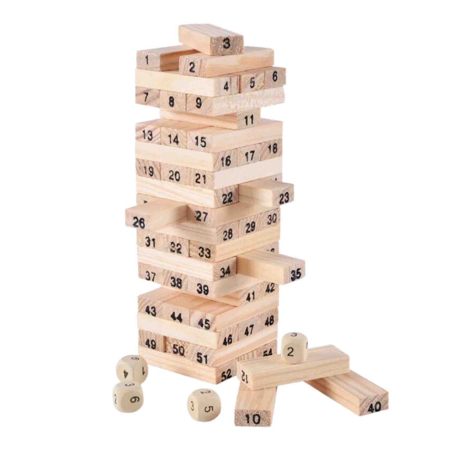 Juego De Jenga, Wiss Toy O Torre Infernal 54 Piezas Pequeño