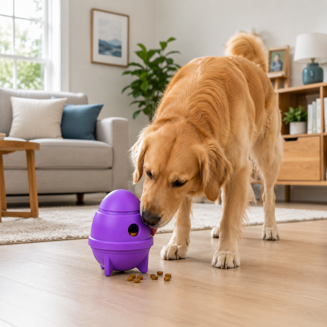 Juguete Interactivo Dispensador de Premios para Perros y Gatos