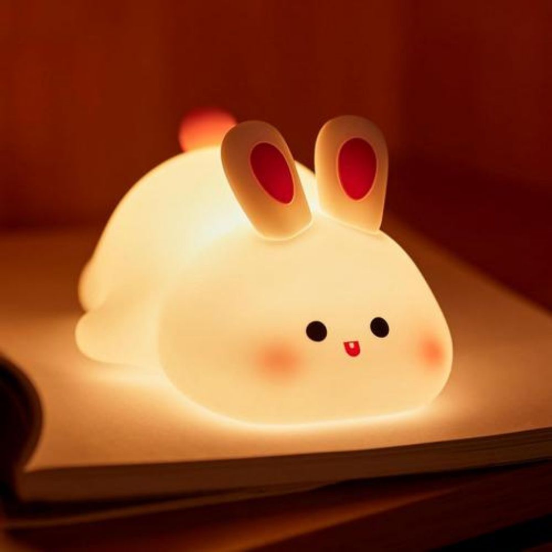 Lámpara LED Recargable con Temporizador Conejo