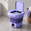 Mini Lavadora Portátil Plegable Personal para Hogar y Viajes
