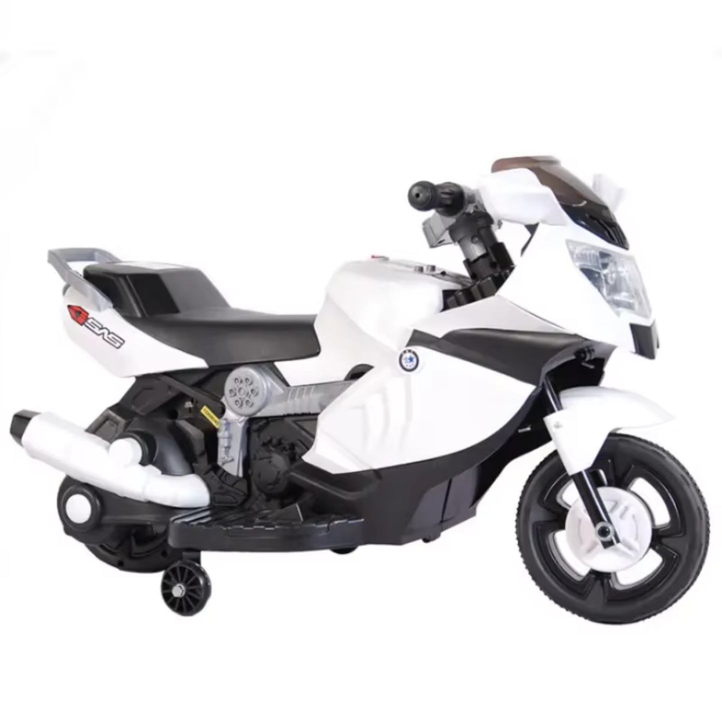 Moto Electrica Juguete Antivuelco Niños Luz Sonido