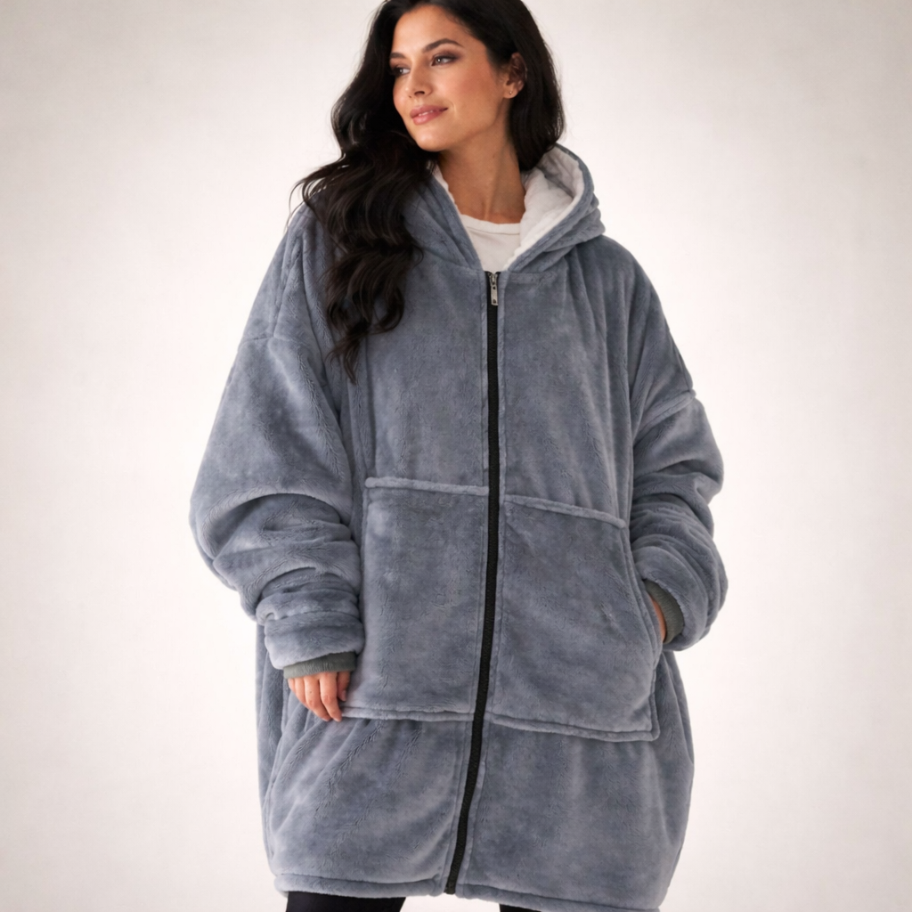 Polerón Oversize Polar Chiporro con Capucha