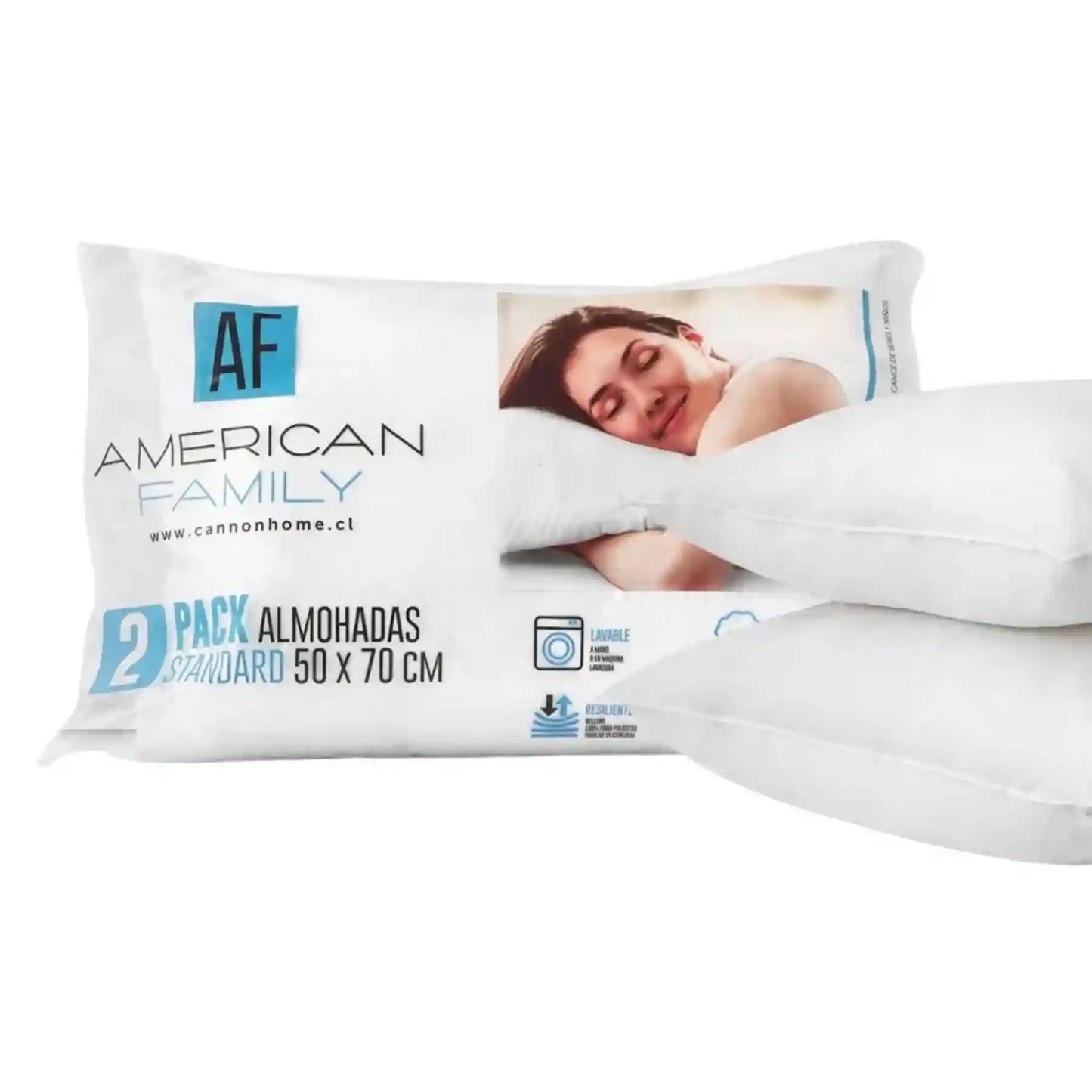 Almohadas Cannon Pack 2 Almohadas De 50x70