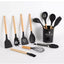 Set Cocina 12 Pcs Silicona Antiadherentes Gastronomicos