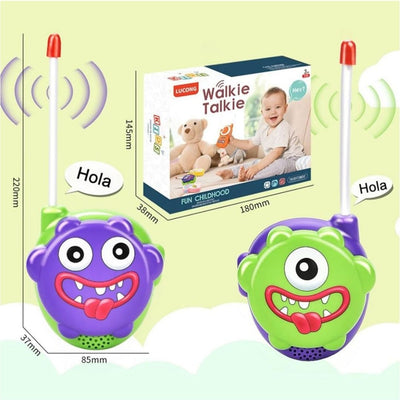 Radio Transmisor Juguete Walkie Talkie Set De 2und