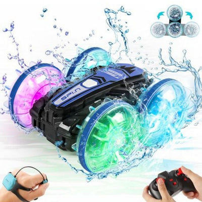 Auto RC Anfibio 2 en 1 con Control de Gestos y Luces LED