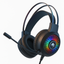 Audifonos Con Micrófono Gamer Imice Hd-490 Usb Con Luz Rgb Negro
