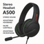 Audifonos Gamer A500 Con Microfono Estereo Y Luz Led