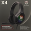 Audifonos Gamer Onikuma X4 Luz Led Rgb Ps4 Ps5 Xbox