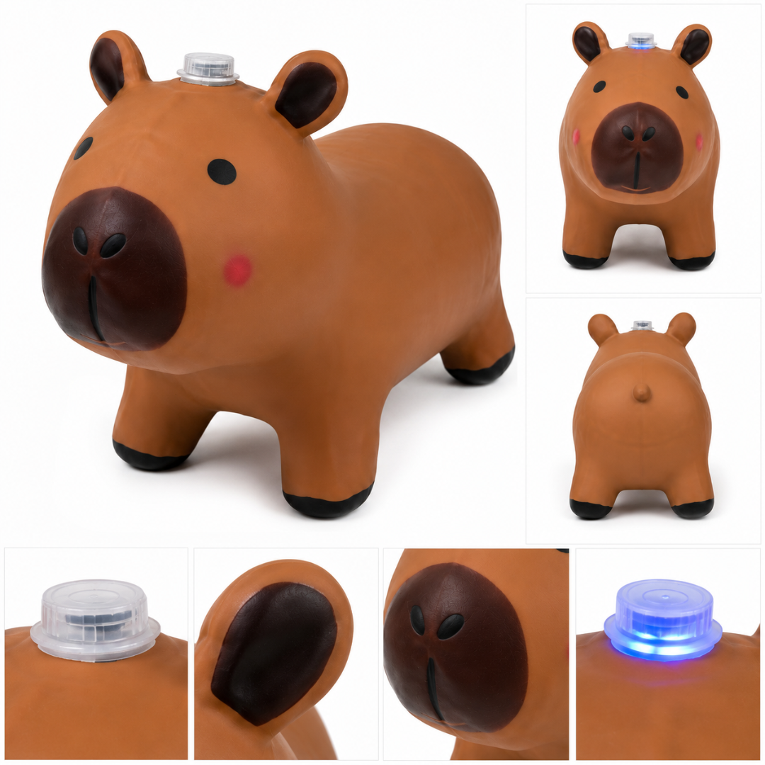 Capibara Saltarina Inflable para Niños