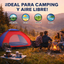 Carpa Camping Manual Ligera para 4 Personas
