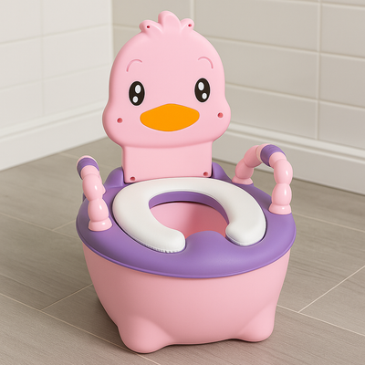 Pelela Patito Confort Aprendizaje Baño Bebe