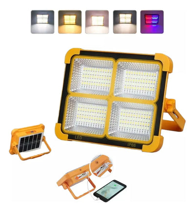 Foco Luz de Emergencia LED Solar Roro 16h de Autonomía