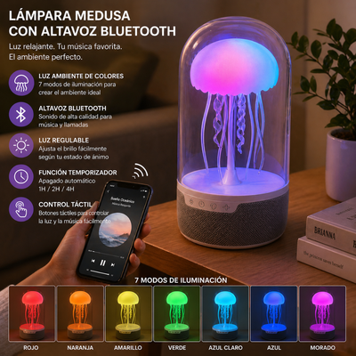 Lámpara Medusa LED Bluetooth