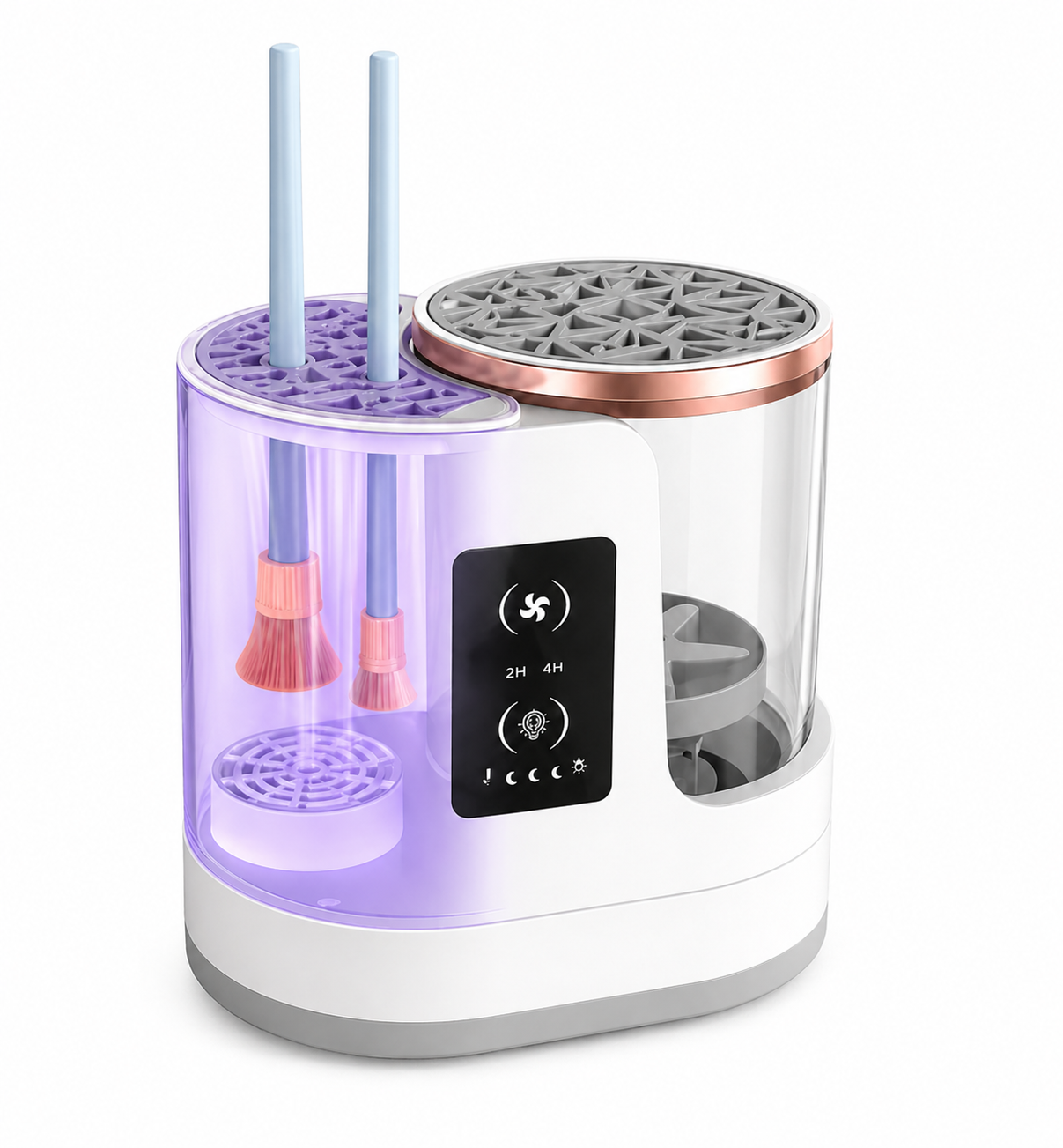 Limpiador y Secador de Brochas de Maquillaje Automático