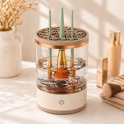 Limpiador Automático de Brochas de Maquillaje