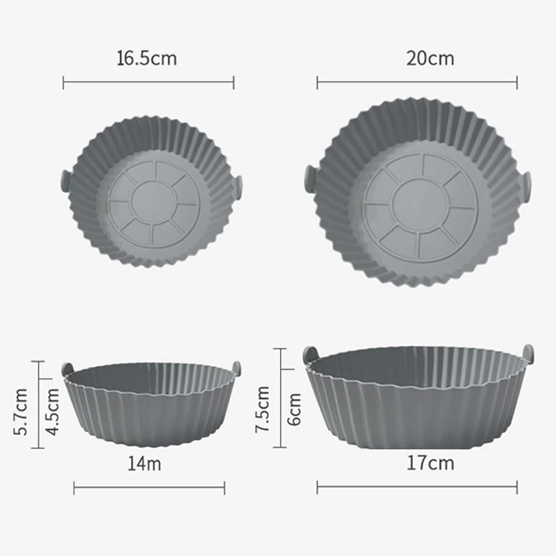 Molde Silicona Antiadherente Para Freidora Aire